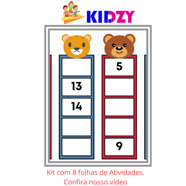 Kidzy - Régua Numérica