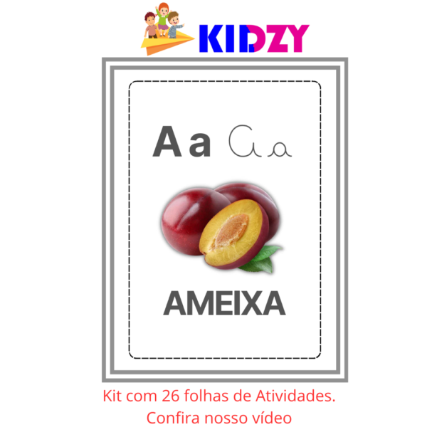 Kidzy - Alfabeto de Parede