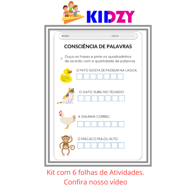 Kidzy - Consciência de Palavras