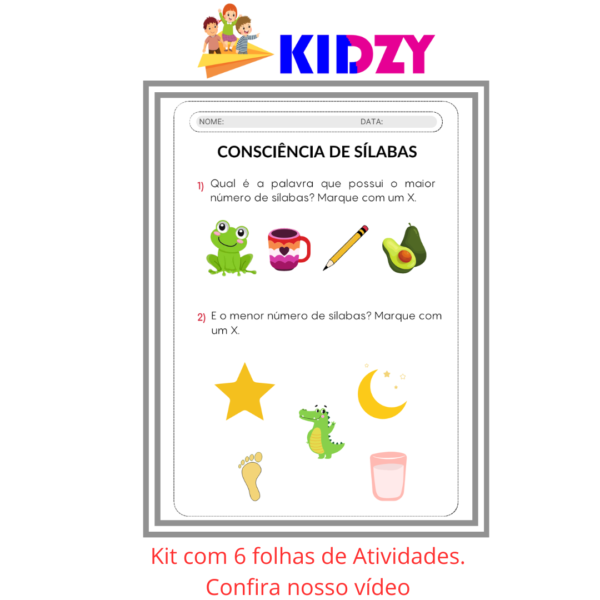 Kidzy - Consciência Silábica